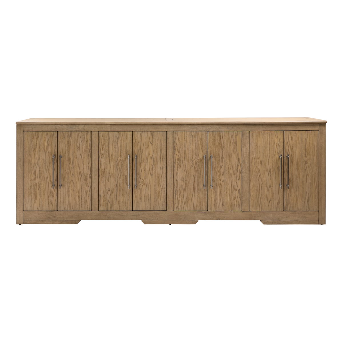 Delacruz Sideboard Natural, Sideboards & Buffet by Dovetail, 106.2" width x 36.5" height x 18.8" depth View 2