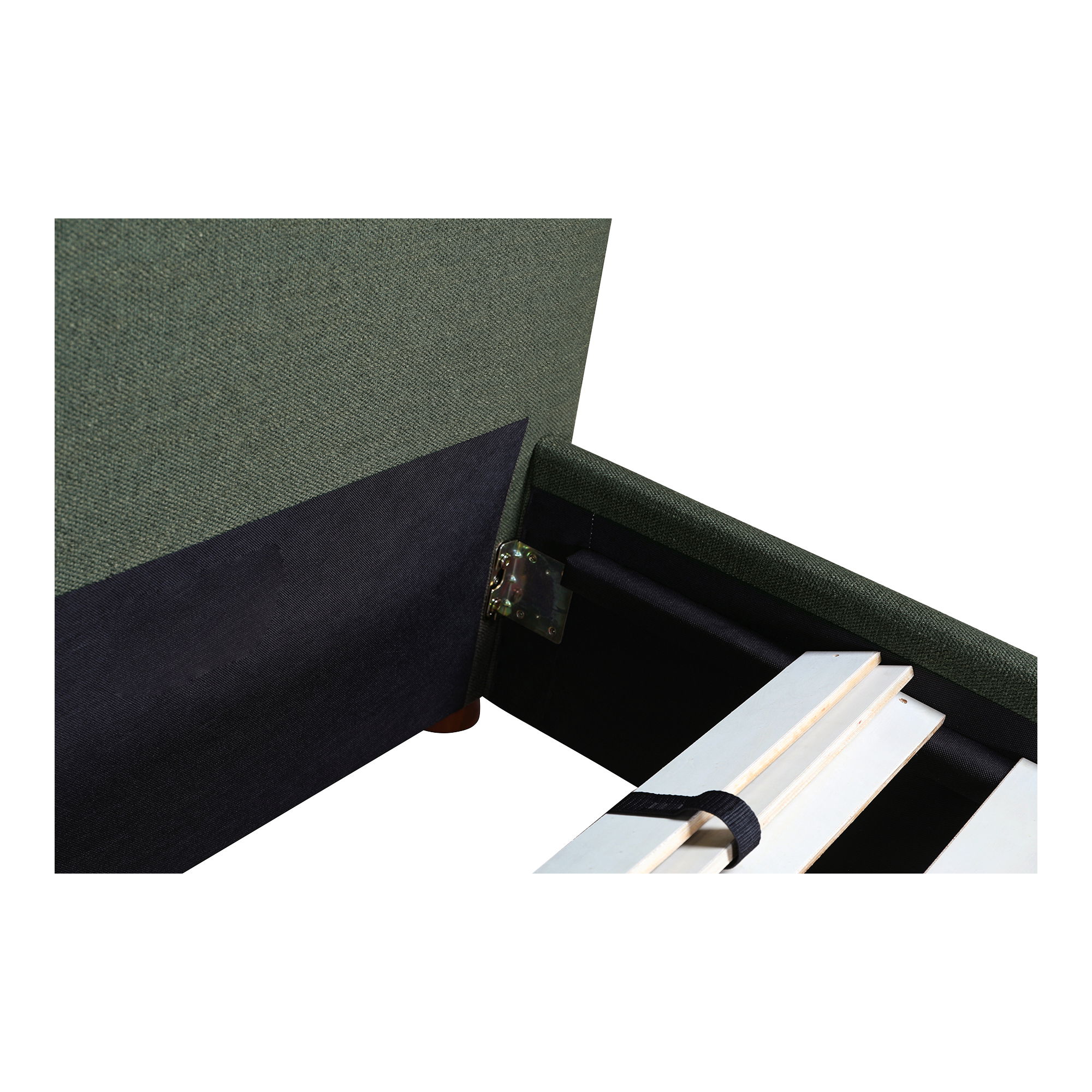 Luzon King Bed Tall Headboard, by Moe's Home, 85.5" width x 55" height x 88.5" depth View 11