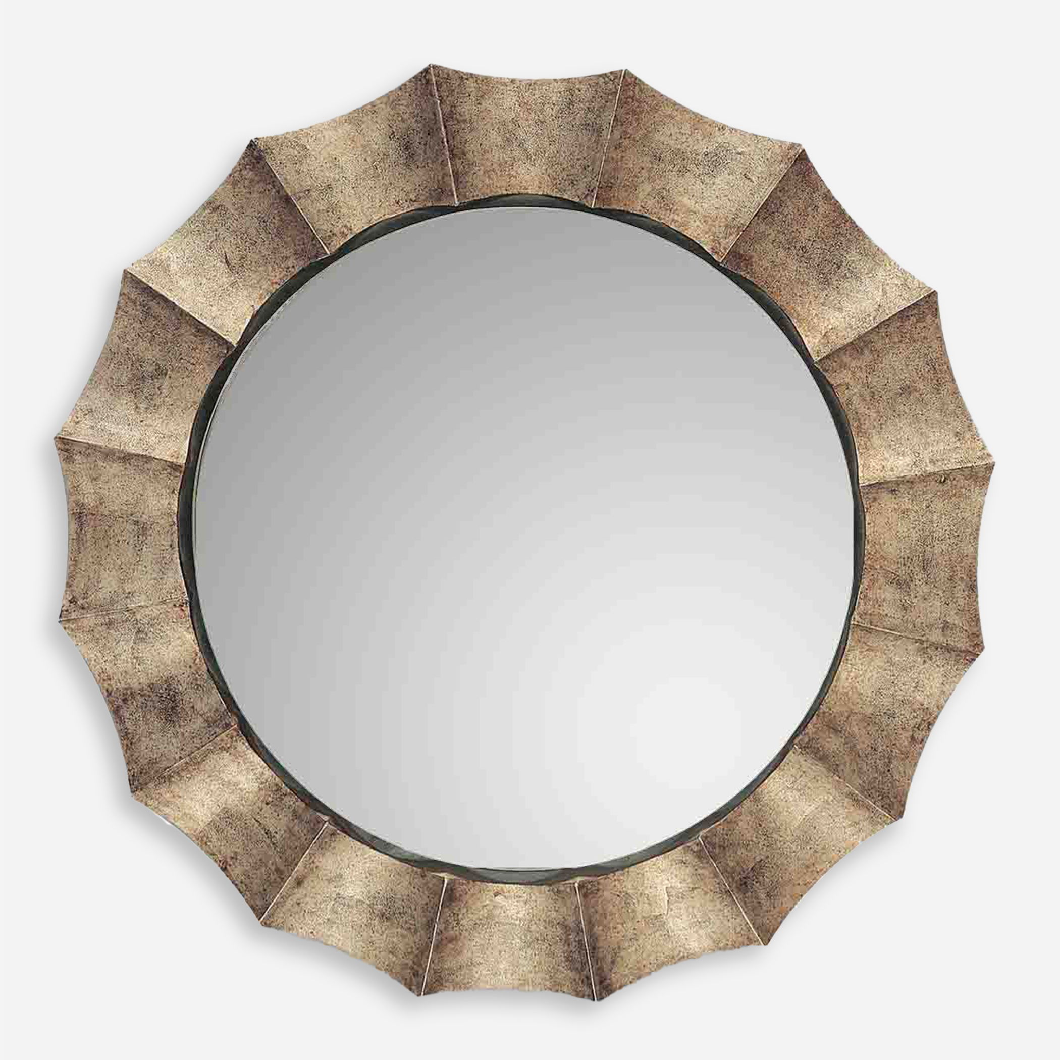 Gotham U Antique Silver Mirror large image 