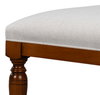 Polk Fabric Side Chair  Brown, by Sarreid, 2'3" length x 1'9" width x 3'3" height thumbnail 12