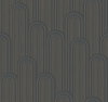 Speakeasy Black Metallic Wallpaper, by York Wall, 27' length x 2'3" width x 0.02" depth thumbnail