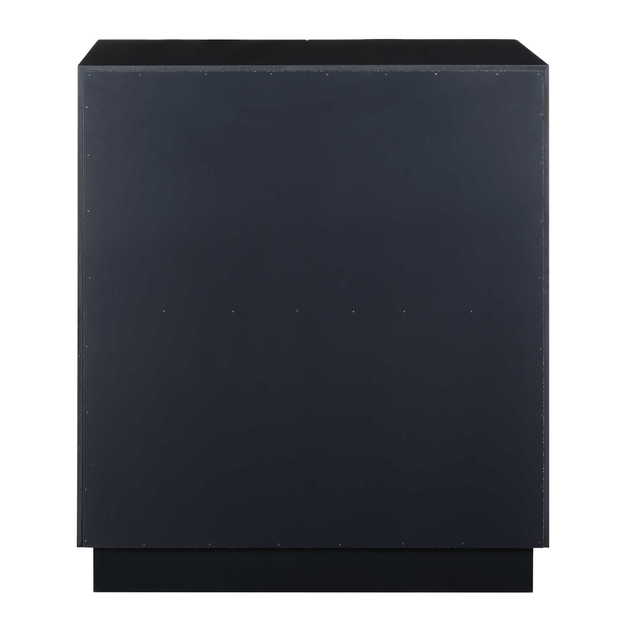 Valeria 2 Door Glossy Blue Cabinet, Furniture by Uttermost, 30" width x 34" height x 16.12" depth View 9