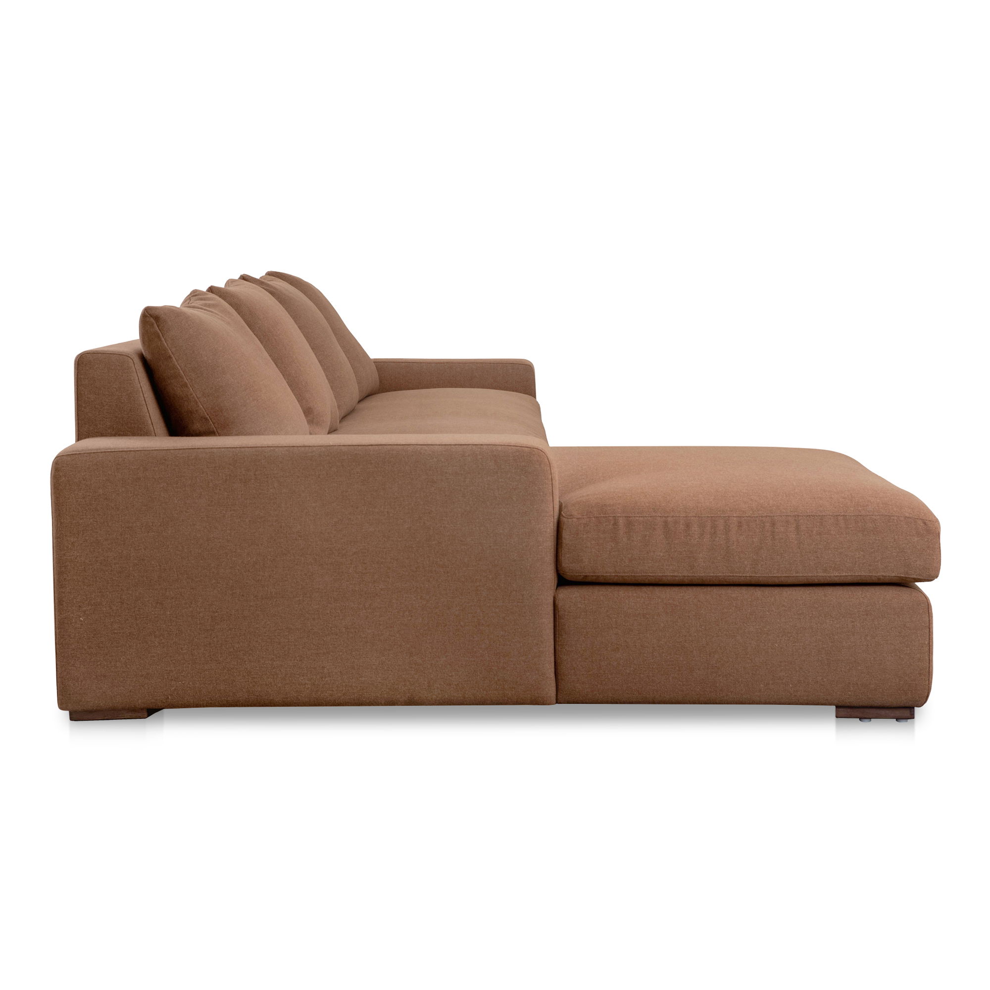 Thomas Left Sectional Rust large image 