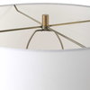 Knox Travertine Floor Lamp, by Uttermost, 1'8" width x 5'6" height x 1'8" depth thumbnail 7