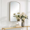 Tordera Brass Arch Mirror, by Uttermost, 2' width x 3'4" height x 1" depth thumbnail 2