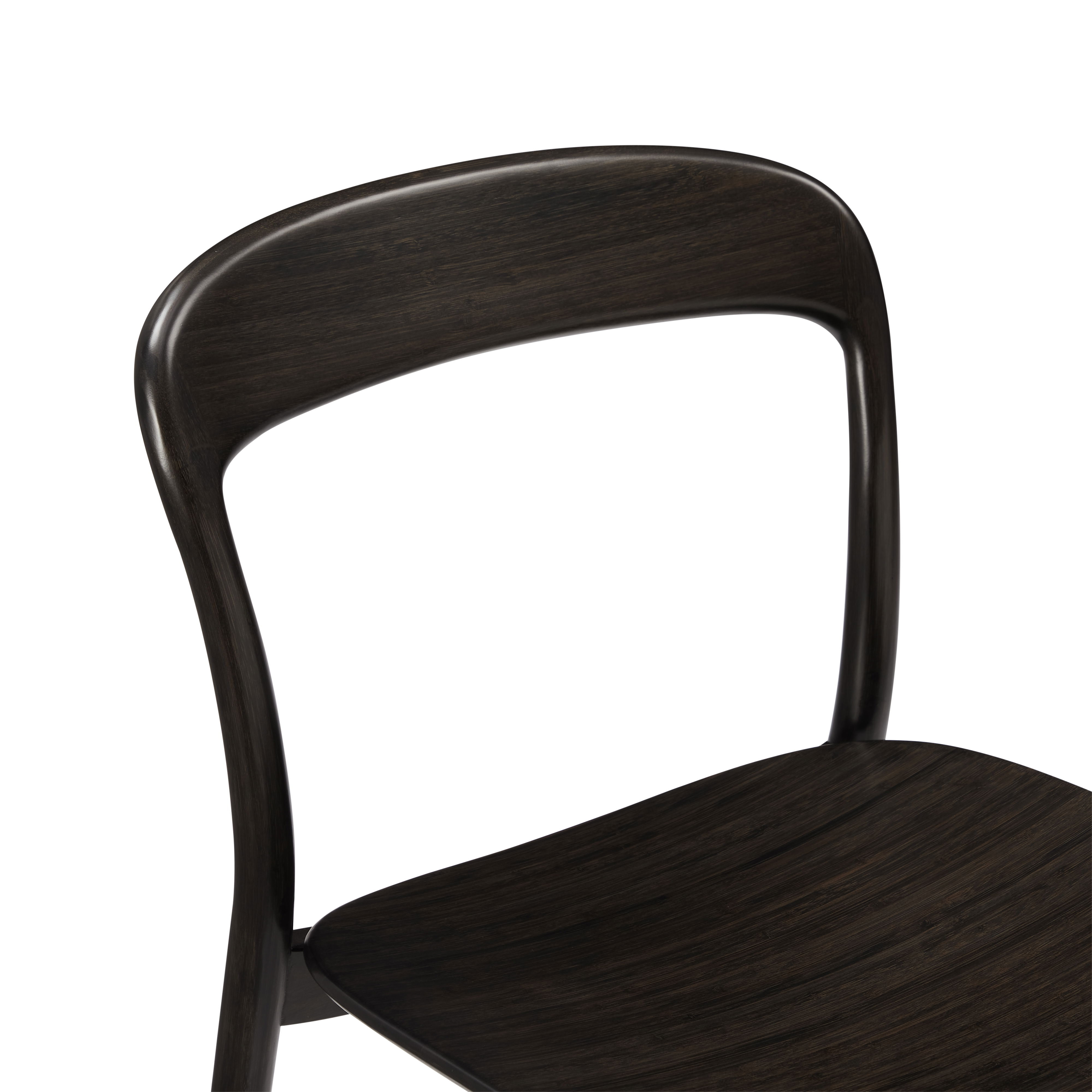 Hanna Chair Bamboo seat, Caviar large image 