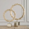 Ivory Fusion Stone Rings Set/2, Figurines & Statue by Uttermost, 16.5" width x 22.75" height x 16.5" depth thumbnail 3