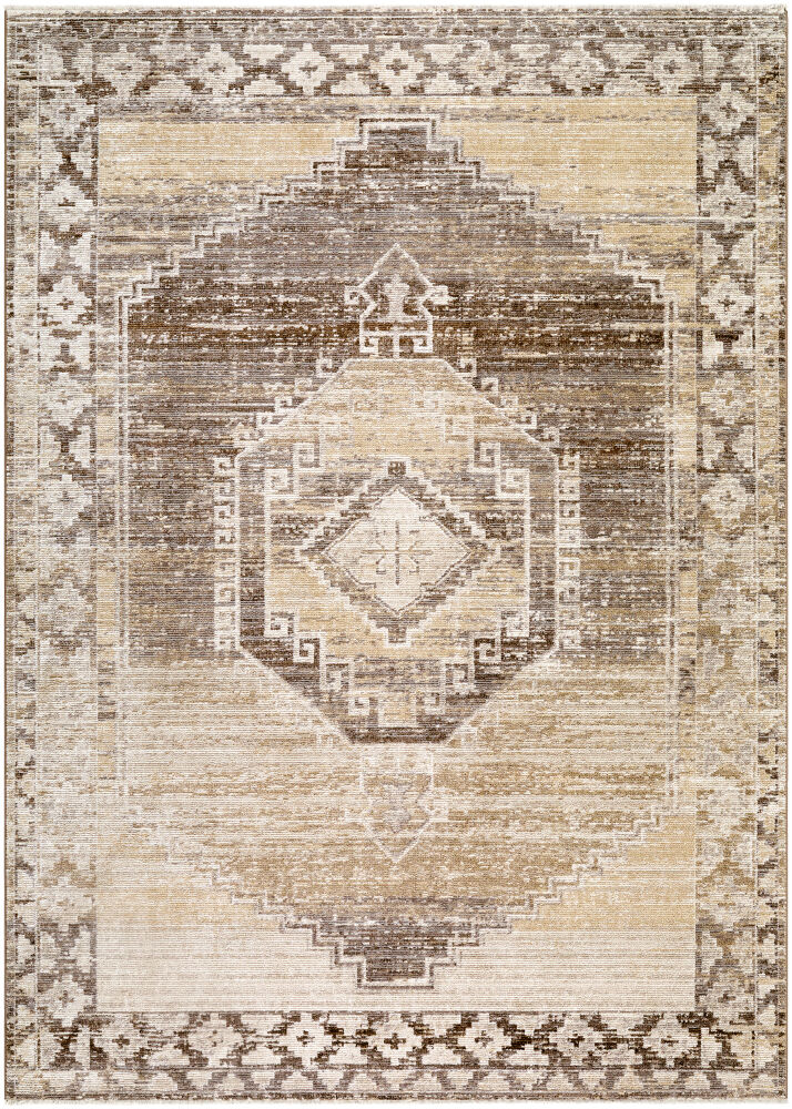 Fifth Avenue Machine Woven Rug, by Surya, 7'2.61" length x 2'5.53" width