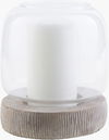 Odette Candleholder/Candle, Candles & Candle Holder by Surya, 7" width x 8" height thumbnail
