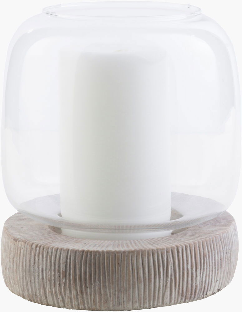 Odette Candleholder/Candle, Candles & Candle Holder by Surya, 7" width x 8" height