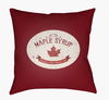 Maple Syrup Accent Pillow, Decorative Pillow by Surya, 18" length x 18" width thumbnail