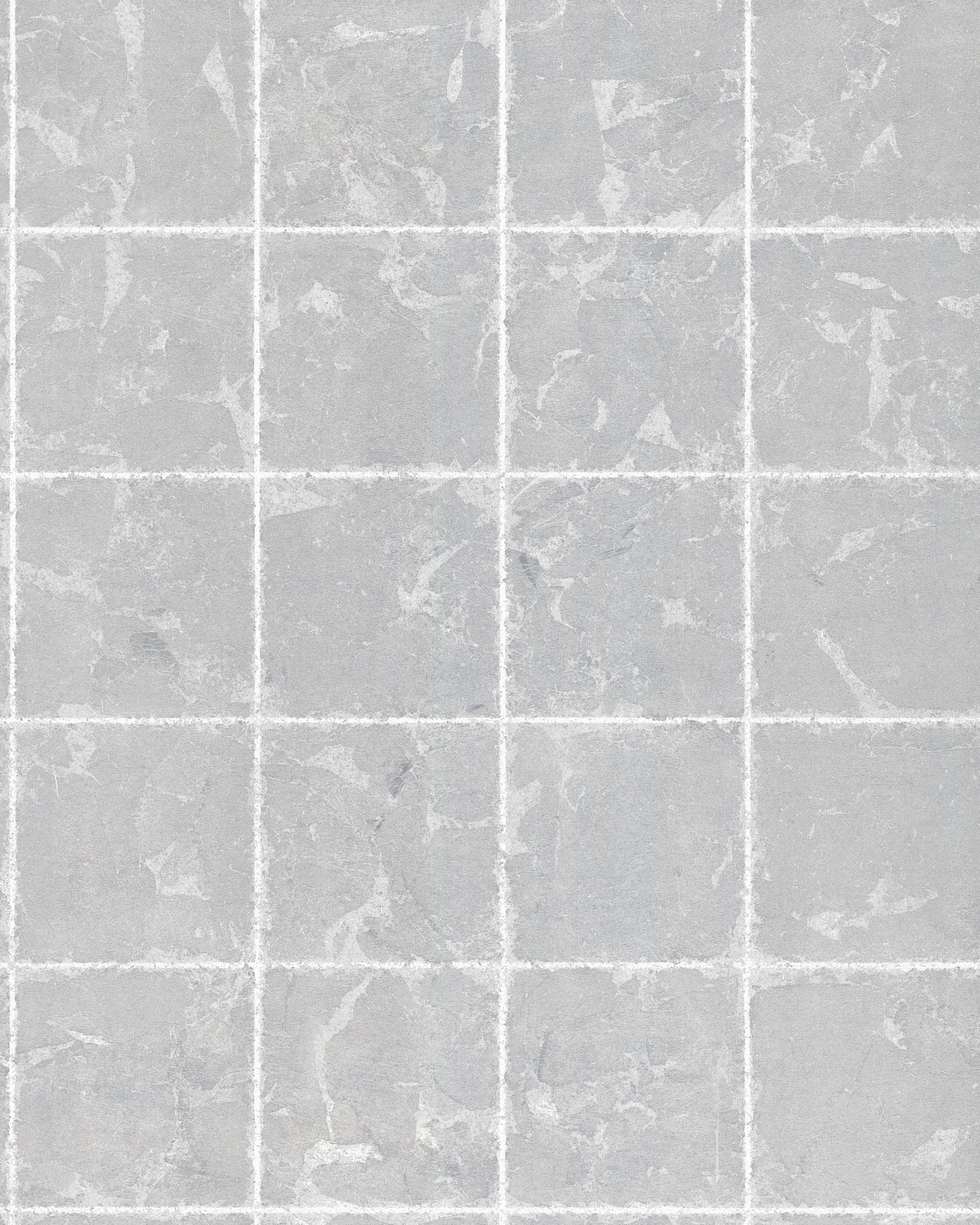 Metal Leaf Squares Silver Wallpaper large image 