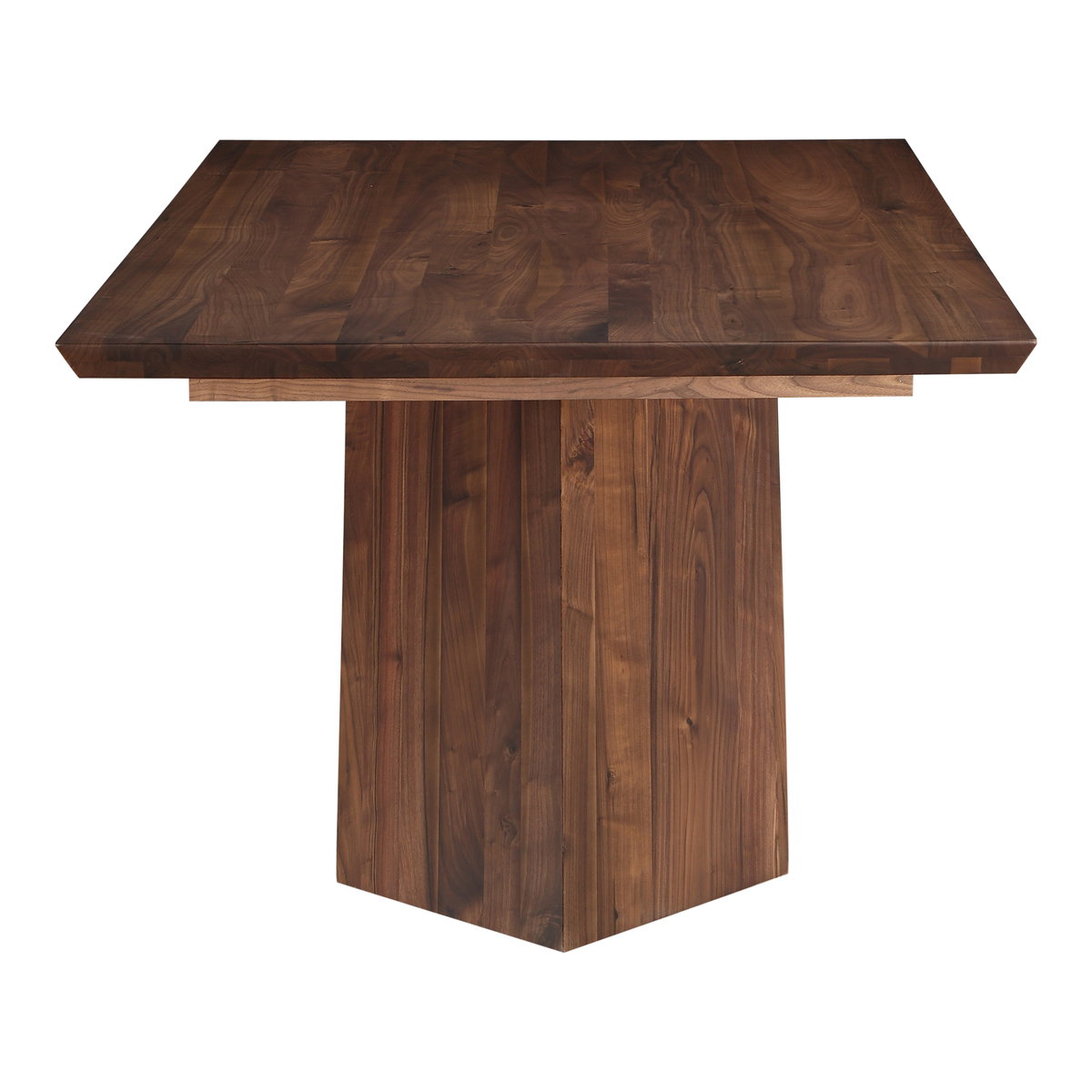 Axio Dining Table Brown, by Moe's Home, 80" width x 29.5" height x 40" depth View 5