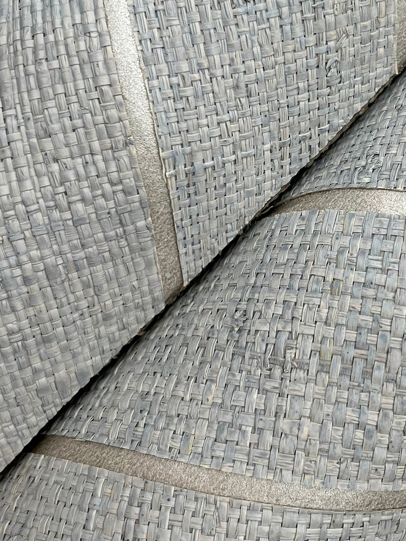 Atelier Herringbone Lagoon Wallpaper large image 
