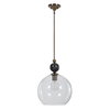 Mendota 1 Light Glass Pendant, by Uttermost, 13.75" width x 19" height x 13.75" diameter x 13.75" depth thumbnail 4