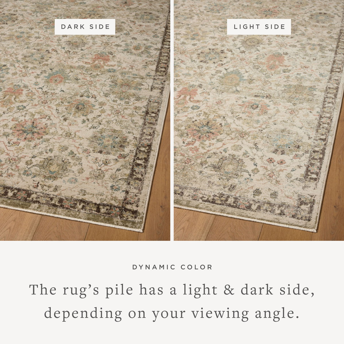 Loloi Briar Rug, 1'6" length x 1'6" width View 3
