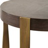 Drew Brass Accent Table, Side & End Table by Uttermost, 16.12" width x 24" height x 16.12" depth thumbnail 7