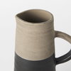 Garand Small 13H Two-Toned Black/Natural Ceramic Jug, Decorative Jar by Mercana, 6.3" length x 4.53" width x 10.24" height thumbnail 10