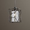 Arbela 1 Light Mini Pendant, Ceiling Light by Uttermost, 9" width x 15" height x 9" depth thumbnail 2