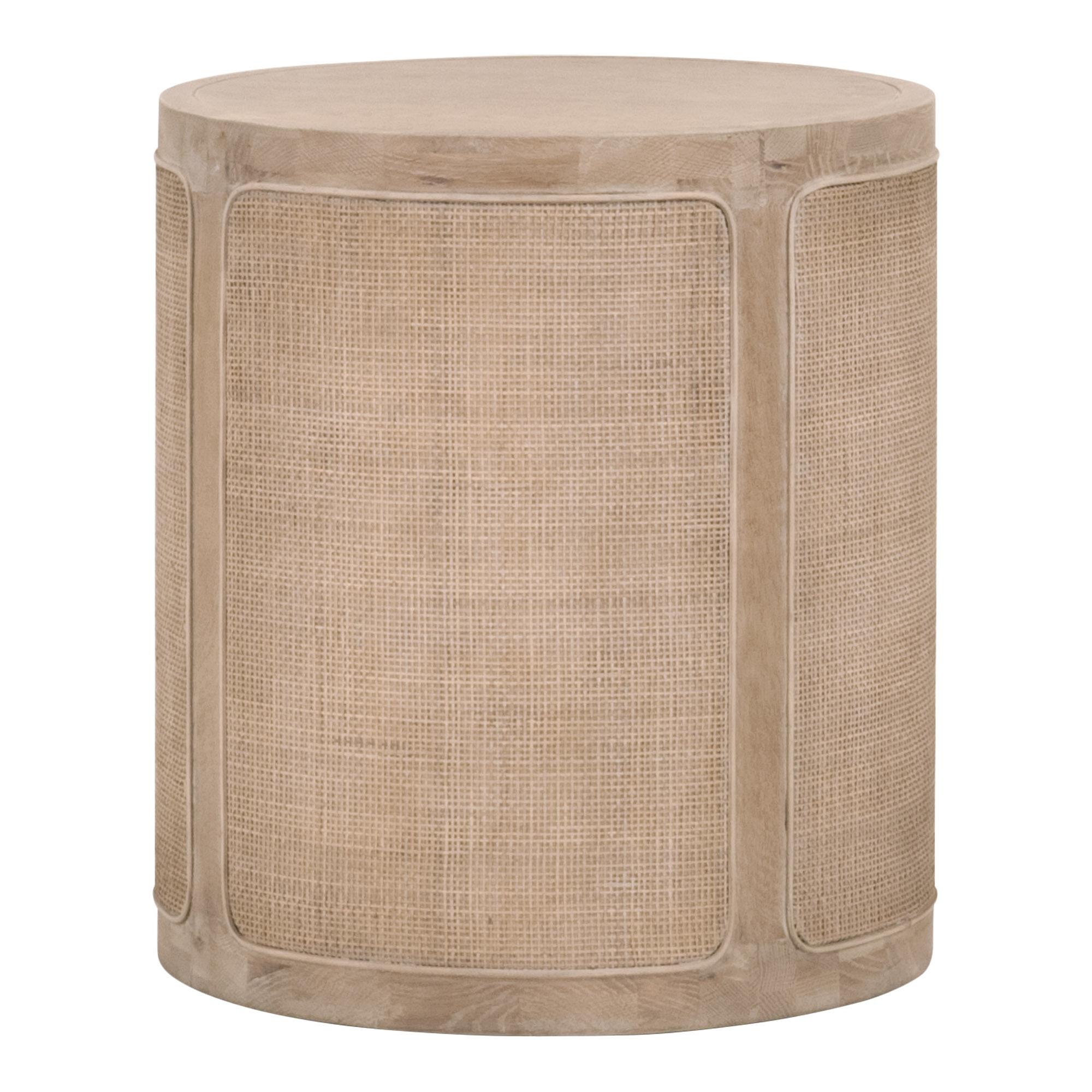 Cane End Table, Side & End Table by Essentials for Living, 21" width x 23.75" height x 21" depth View 2