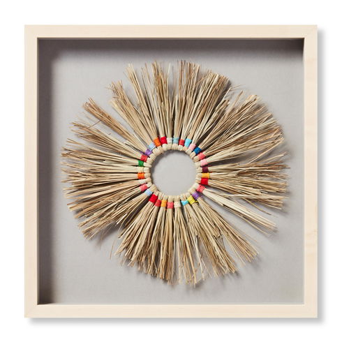 Loloi Rainbow Wreath Mini Wall Art