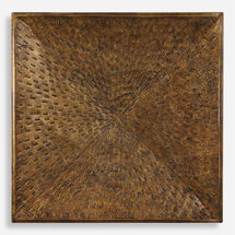 Online Designer Bedroom Blaise Antiqued Bronze Wall Art