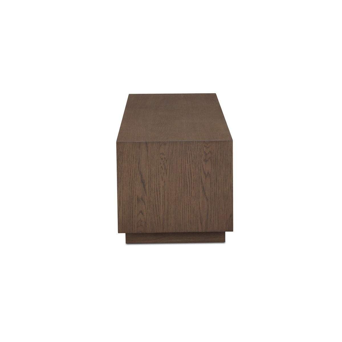 Sawyer Coffee Table Dark Brown, by Moe's Home, 55" width x 14.5" height x 15.7" depth View 3