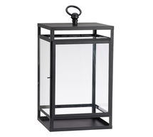 Online Designer Combined Living/Dining Maxwell Handcrafted Outdoor Lantern, Small, 16.5" - Black