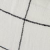 Suzanne 22 x 22 White/Black Square Pattern Pillow Cover, Decorative Pillow by Mercana, 22" length x 22" width x 0.2" height thumbnail 11