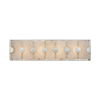 Rene 4 Light Swirl Glass Vanity, Ceiling Light by Uttermost, 27" width x 7" height x 4.25" depth thumbnail 1