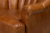 Scoth Swivel Chair In Distilled Lthr,Brn thumbnail 12