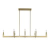 Cordoba 8 Light Linear Chandelier, Pendant by Uttermost, 51.5" width x 8.5" height x 14.25" depth thumbnail 8