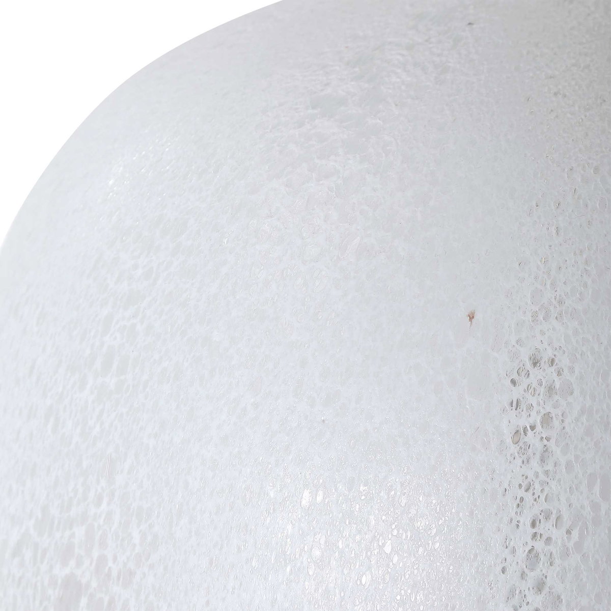 Whiteout Mottled Glass Table Lamp, by Uttermost, 18" width x 29.75" height x 18" depth View 8