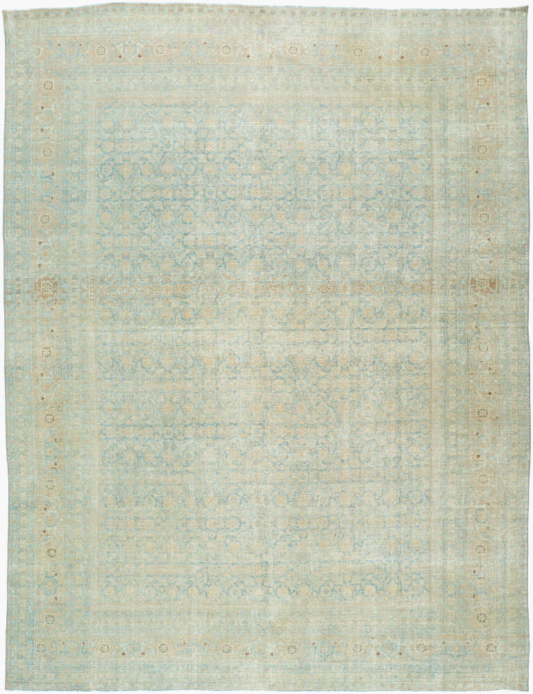 Antique One of a Kind Handmade Rug, by Surya, 11'4" length x 8'6" width