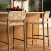 Xiana Counter Stool Natural, Counter & Bar Stool by Dovetail, 18.5" width x 37" height x 19.5" depth thumbnail 7