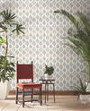 Marketplace Motif Off White & Green Wallpaper thumbnail 1