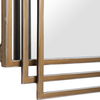 Amherst Brushed Gold Mirror, by Uttermost, 23.62" width x 36.5" height x 1.5" depth thumbnail 6