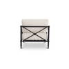 Willow Outdoor Accent Chair Cream, Outdoor Chair by Moe's Home, 2'8" width x 2'10" height x 2'8" depth thumbnail 4
