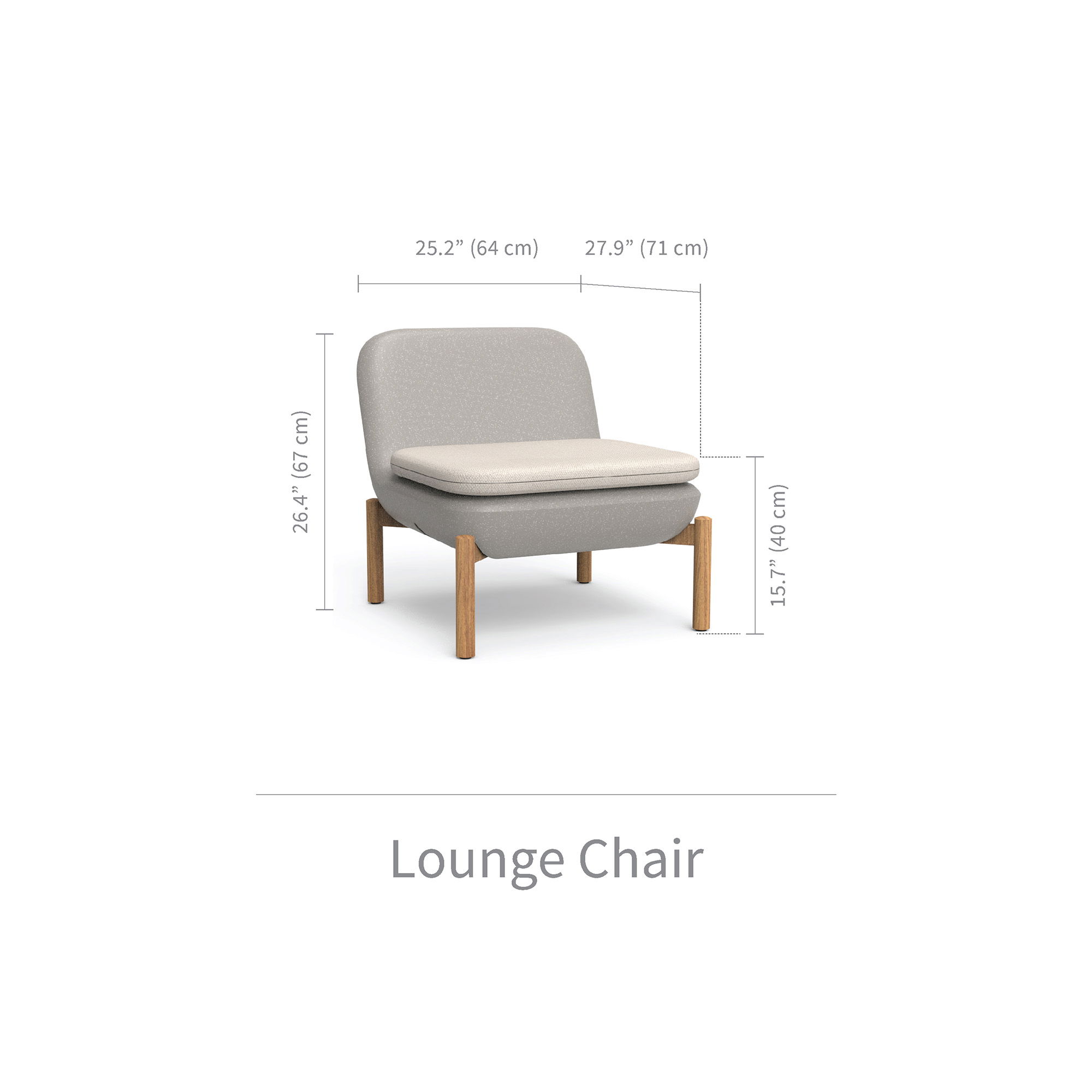 Inou Elements Lounge Chair large image 