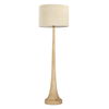 Charlene Floor Lamp Natural Brown, by Dovetail, 20" width x 63.7" height x 20" diameter x 20" depth thumbnail 1