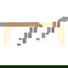 Post Small Dining Table Natural Oak thumbnail 0