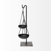 Ellis 10L x 4W Black Metal Vintage Inspired Weighing Scale thumbnail 3