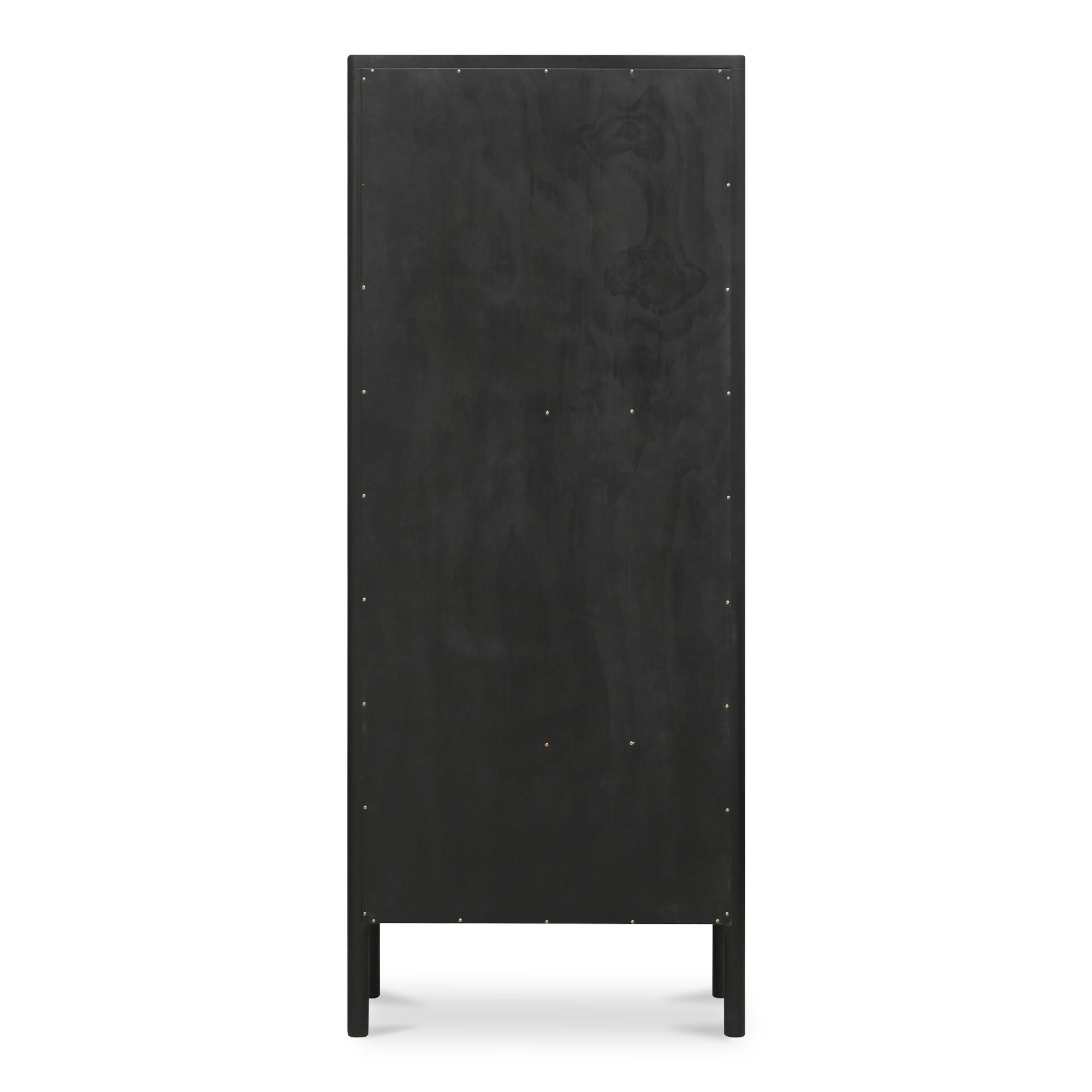 Hannah Tall Cabinet Black, Cabinets & Sideboard by Moe's Home, 35" width x 86.2" height x 16.9" depth View 5