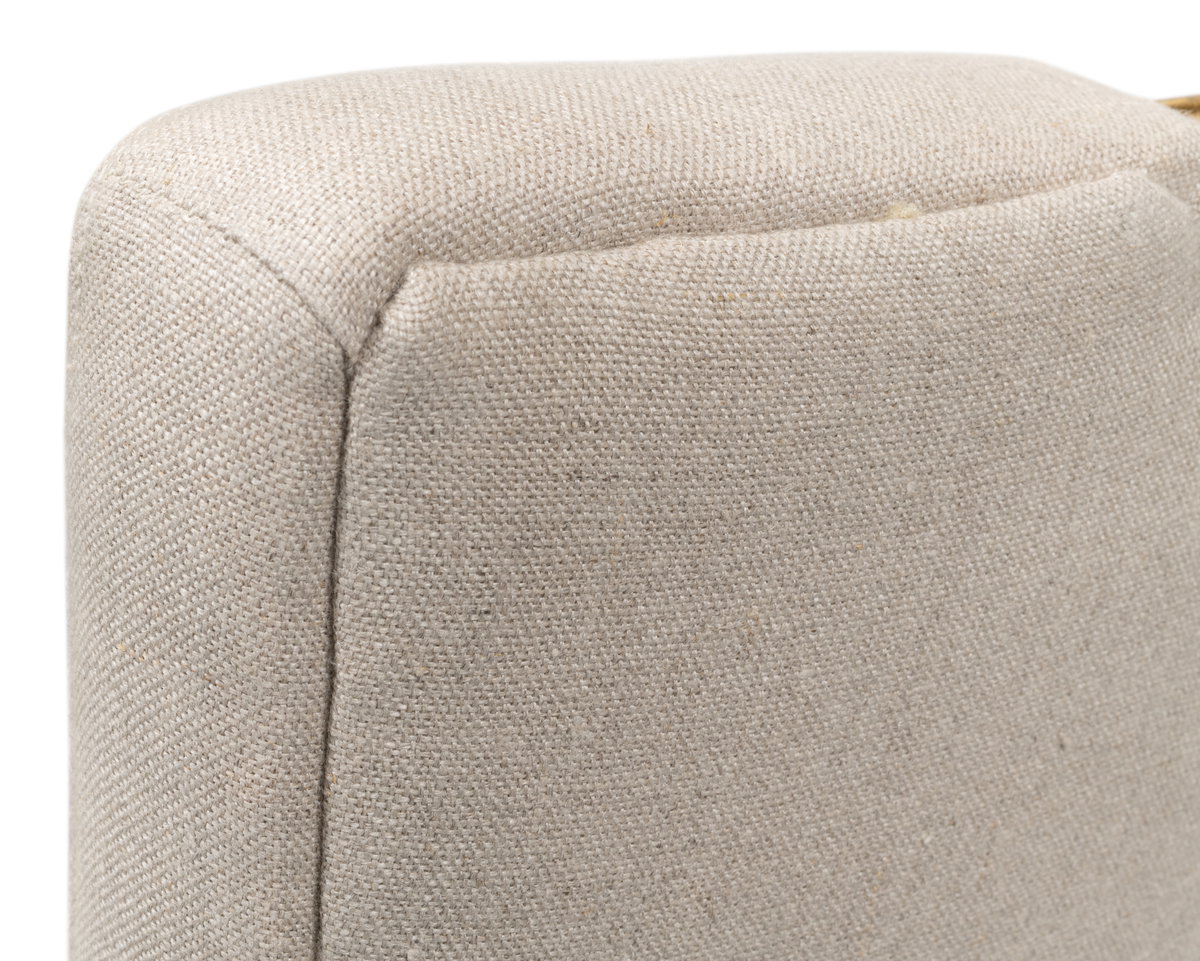 Landon Side Chair, by Sarreid, 2' length x 1'6" width x 2'9" height View 3