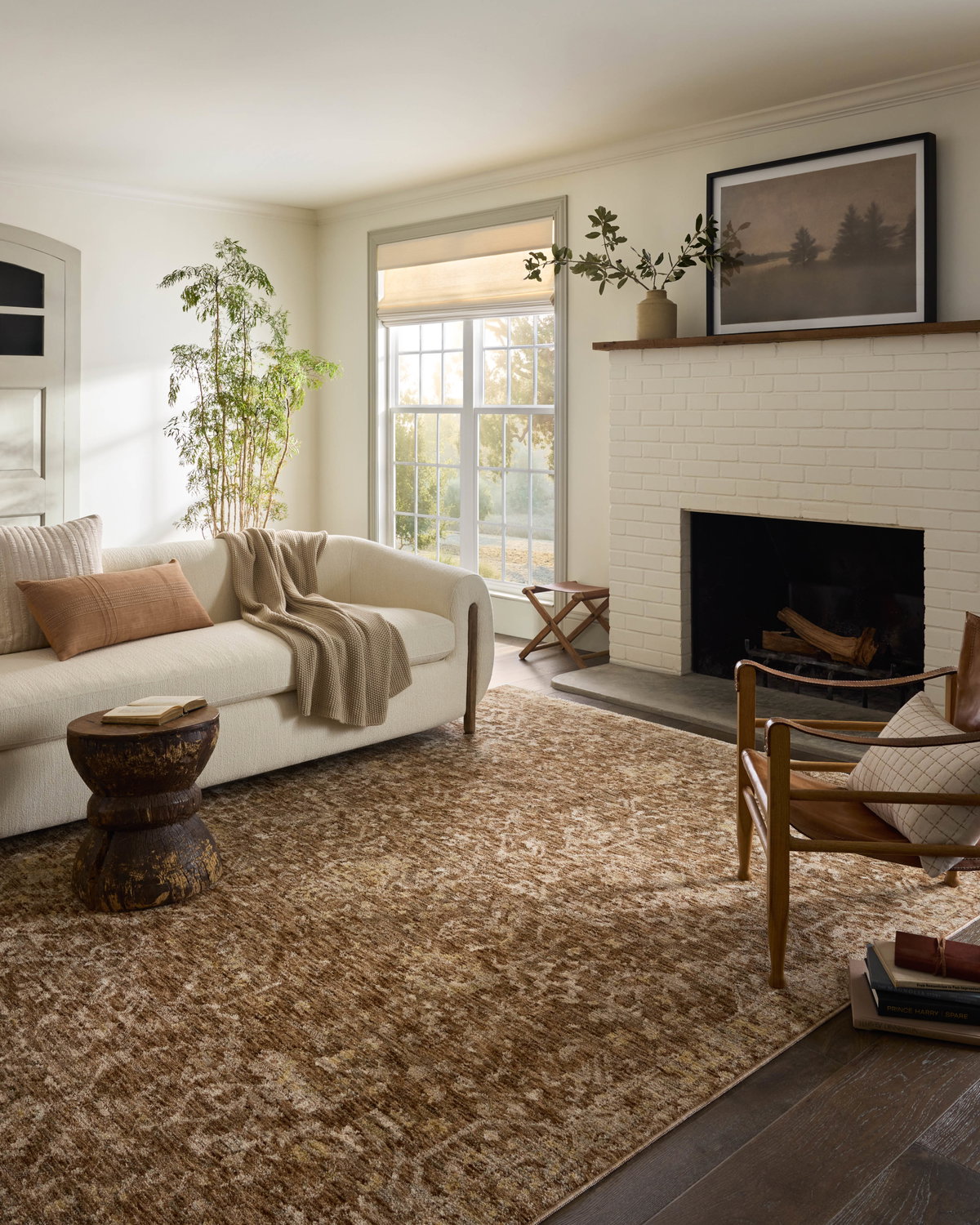 Magnolia Home by Joanna Gaines x Loloi Junie Rug, 5'3" length x 5'3" width View 3