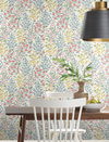 Wildwood Garden White & Pink Wallpaper thumbnail 2