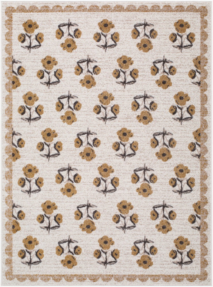 Louise Machine Woven Rug, by Surya, 2'11.43" length x 1'11.62" width