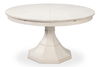 Giselle Jupe Table,Med, Working White, Dining Table by Sarreid, 55" length x 55" width x 30" height thumbnail 1