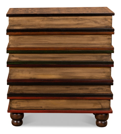 Florentine Books Chairside Chest