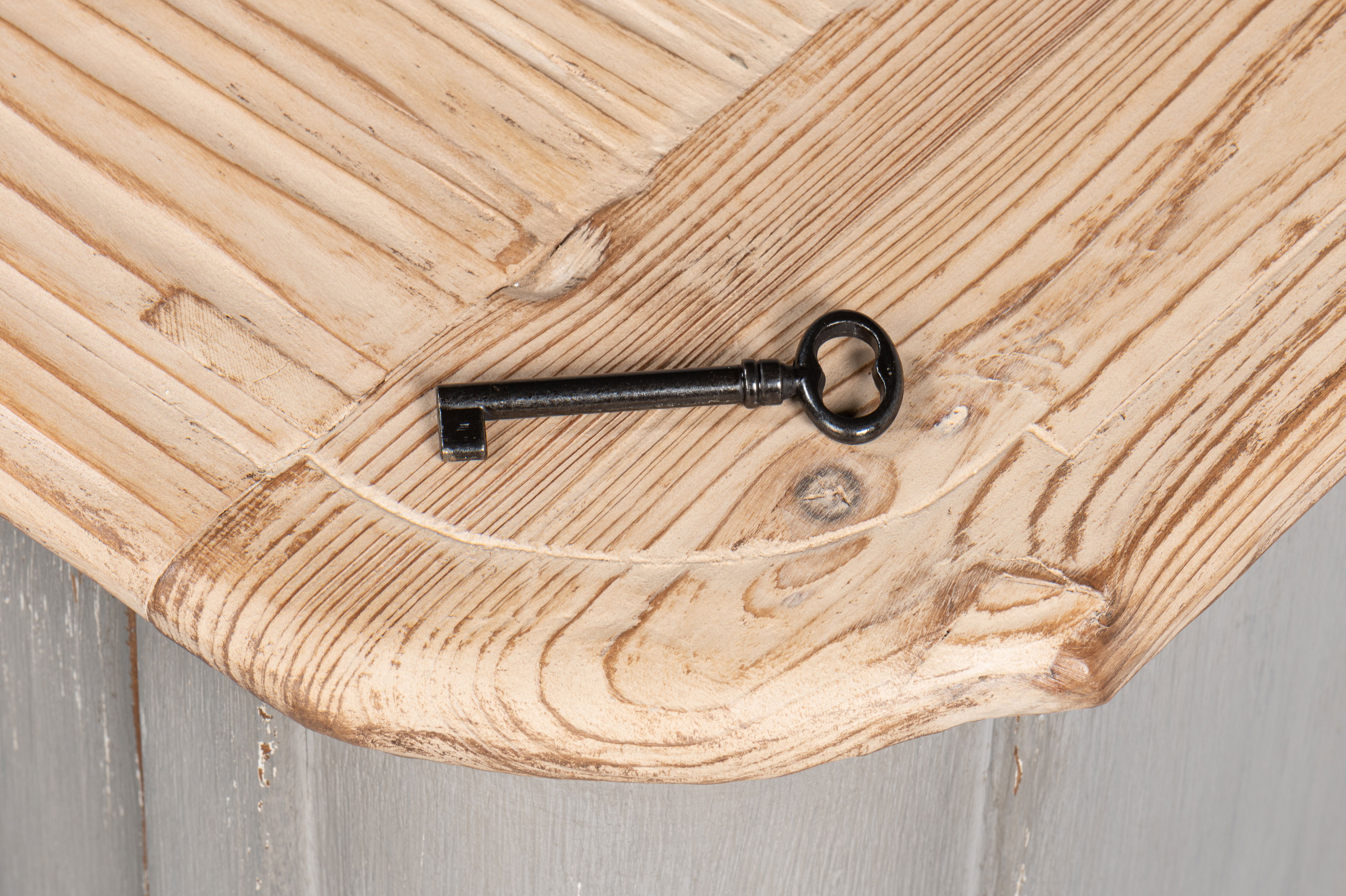 Karlsson Antique Swedish Grey Sideboard, Cabinets & Sideboard by Sarreid, 119" length x 20" width x 36" height View 8